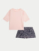 Pure Cotton Printed Shortie Set