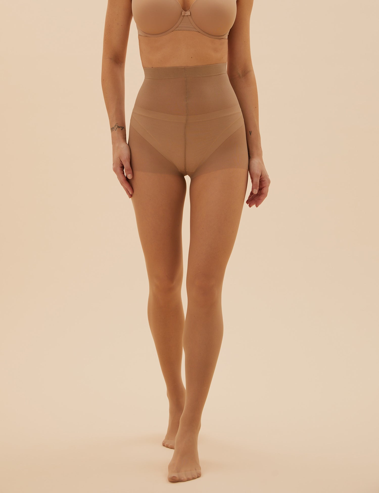 3pk 10 Denier Body Shaper Tights 