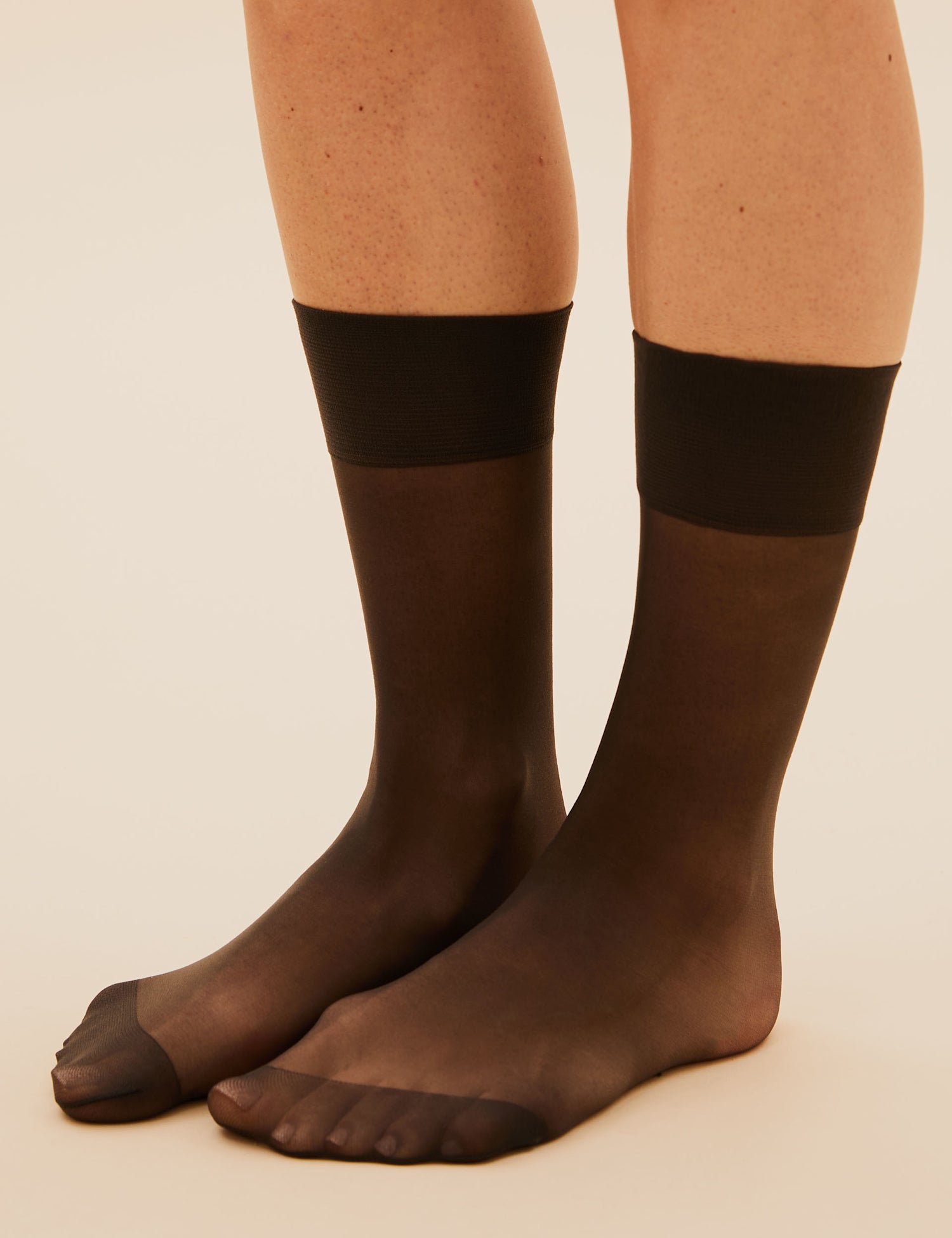 3pk 10 Denier Ladder Resist Matt Ankle Highs
