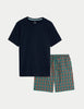 Pure Cotton Checked Pyjama Set