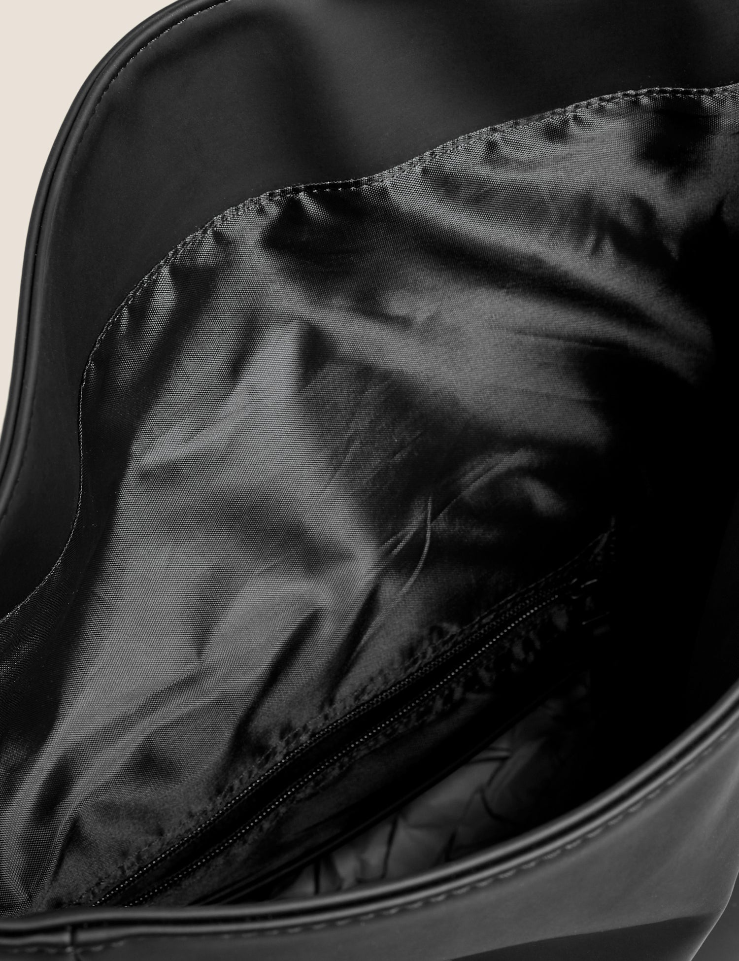 Rubberised Rolltop Backpack