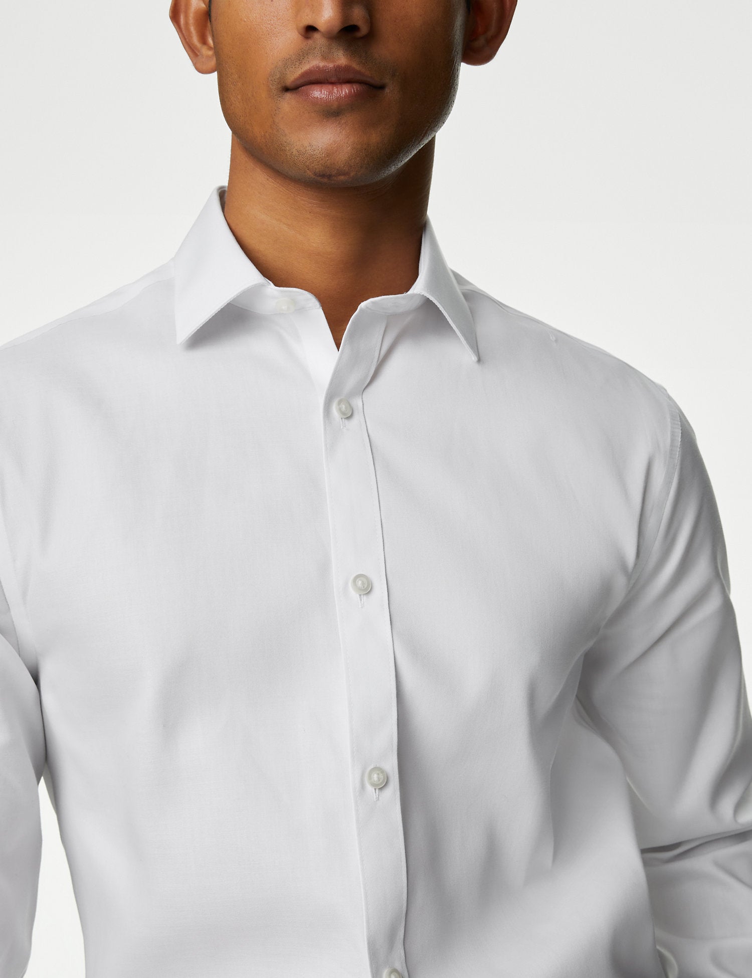 Slim Fit Non Iron Pure Cotton Shirt