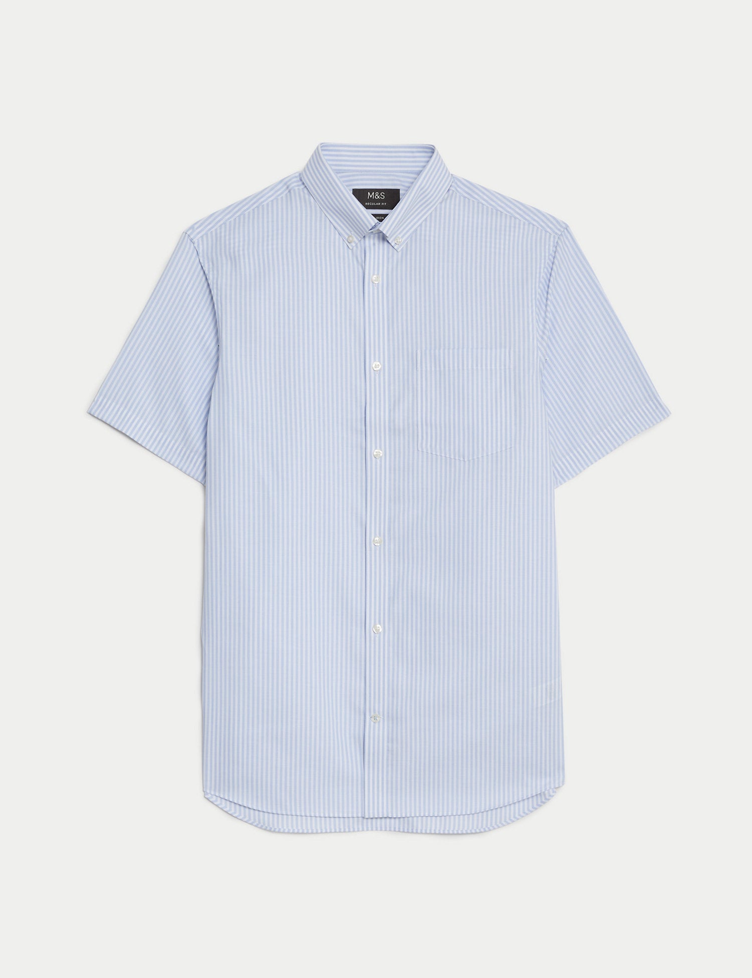Regular Fit Non Iron Pure Cotton Striped Shirt