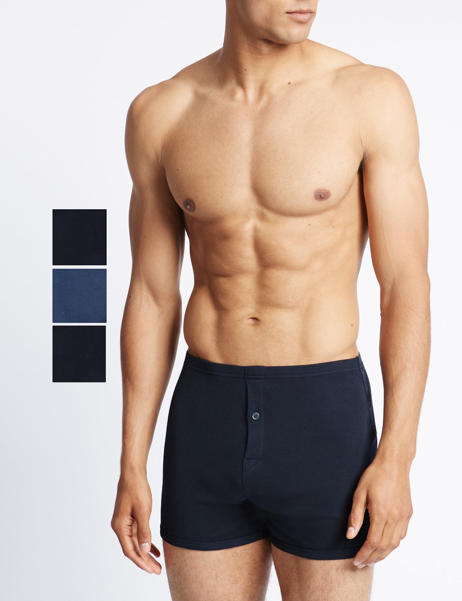 3 Pack Pure Cotton Trunks with StayNEW™