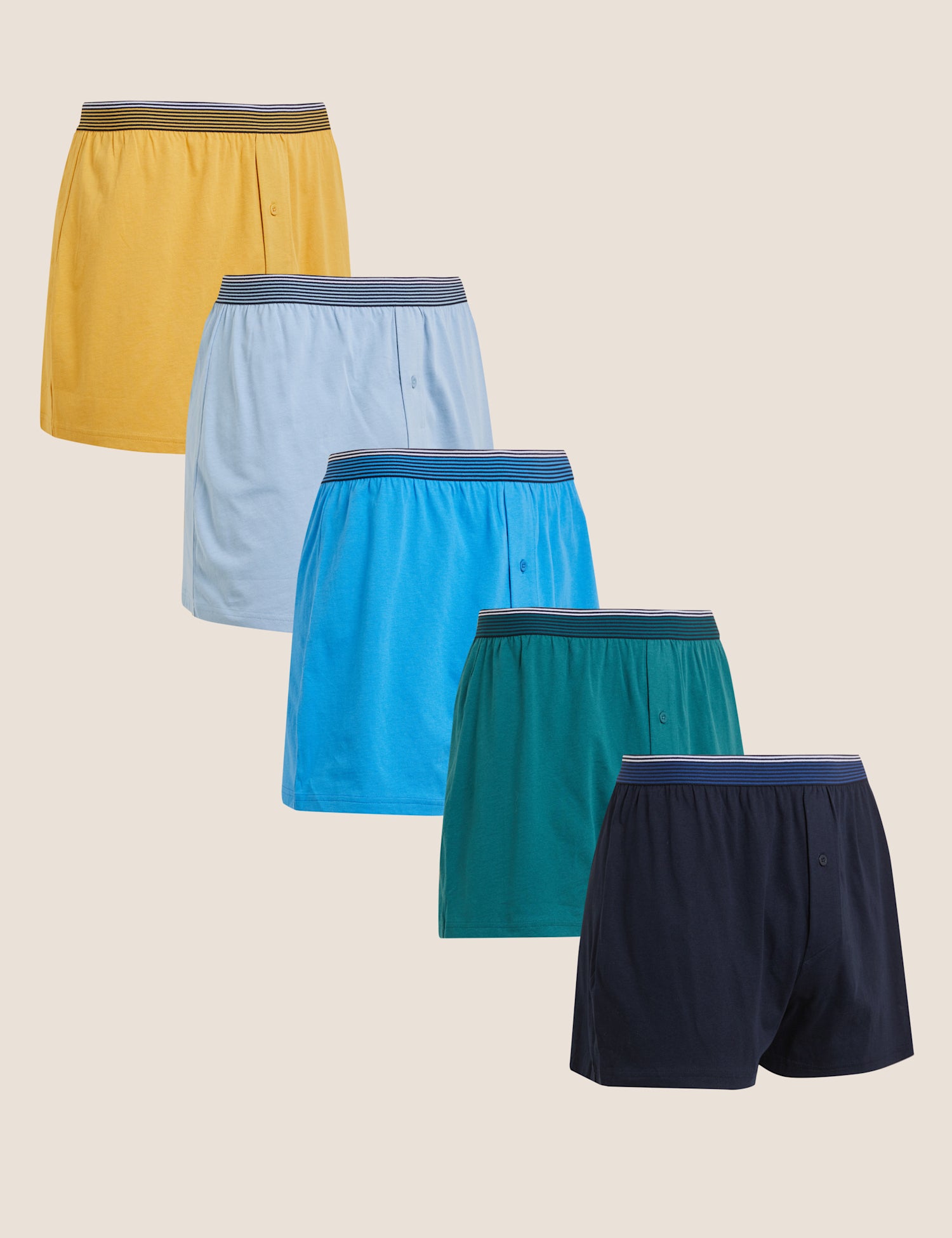 5pk Pure Cotton Cool & Fresh™ Jersey Boxers