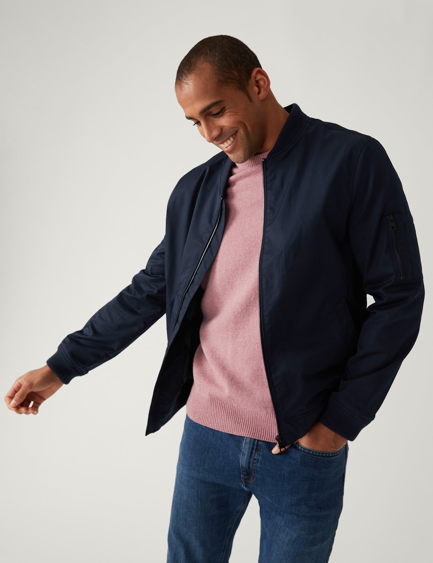 Cotton Rich Bomber Jacket