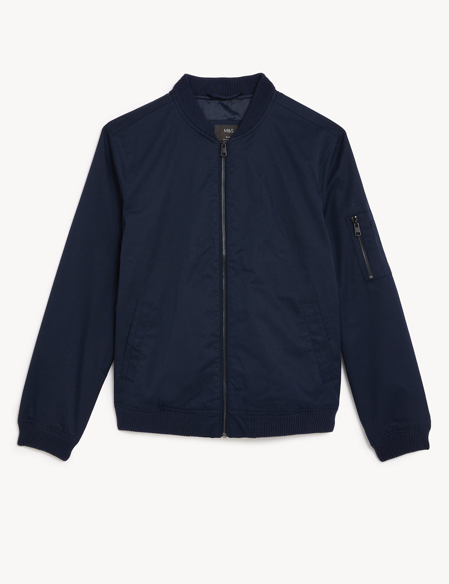 Cotton Rich Bomber Jacket
