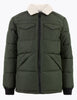 Borg Collar Puffer Jacket with Thermowarmth™