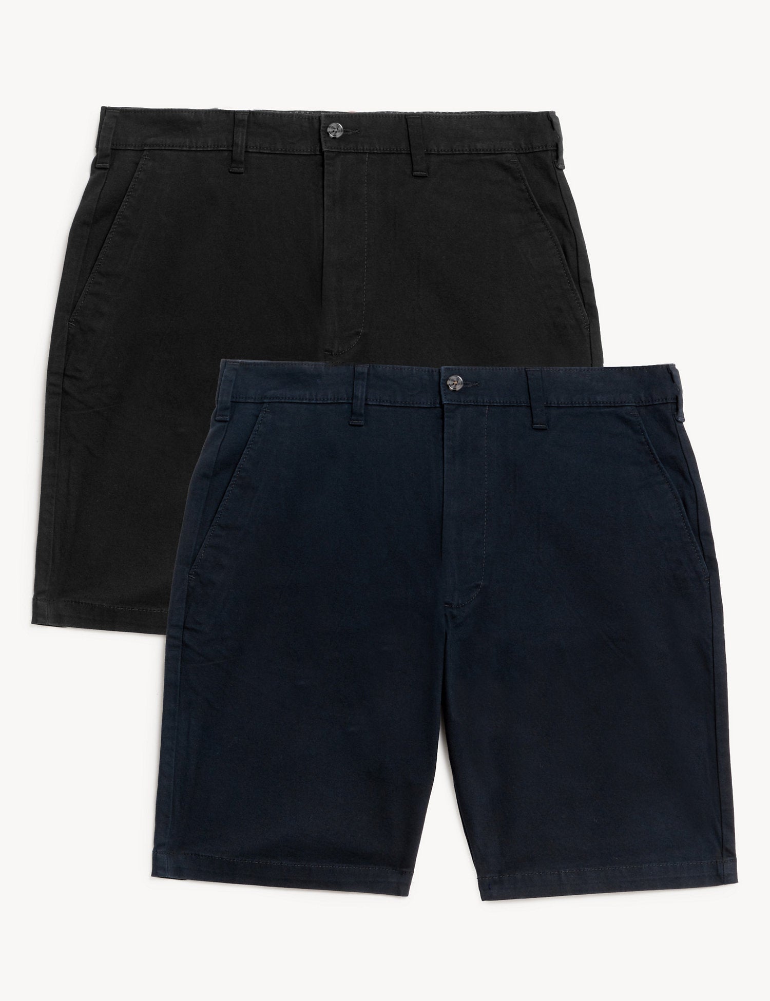 2pk Stretch Chino Shorts