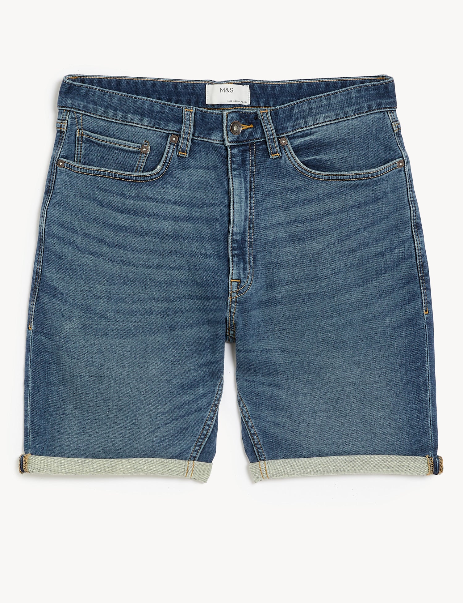 5 Pocket Denim Shorts