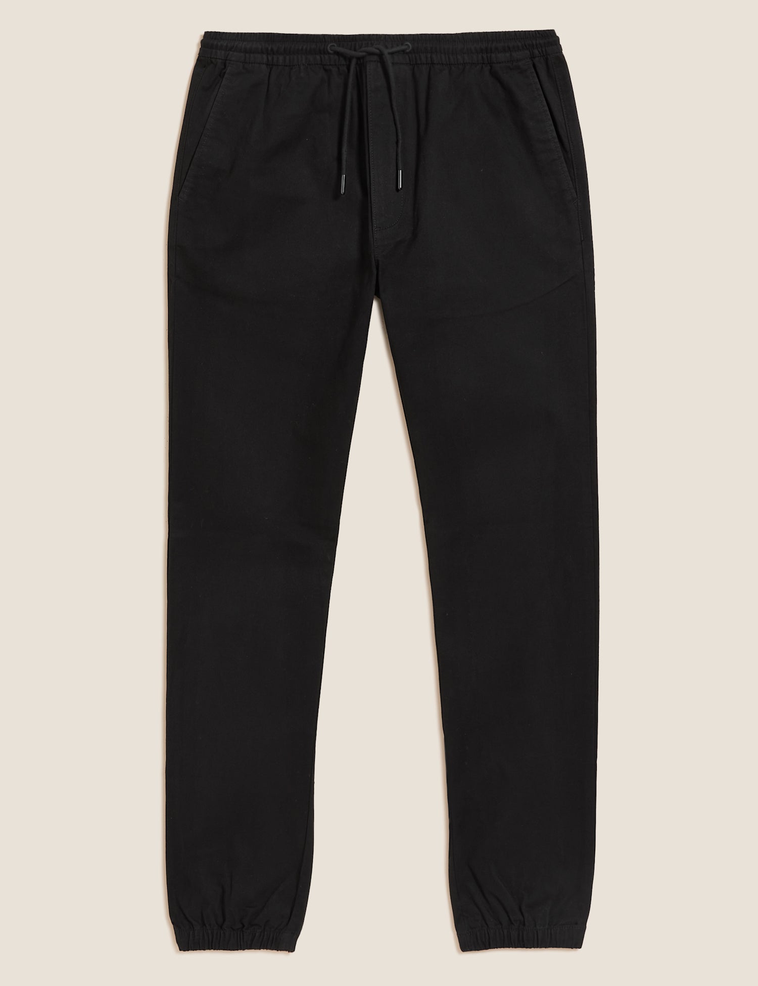 Organic Cotton Cuffed Stretch Trousers