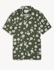 Pure Cotton Seersucker Cuban Collar Shirt