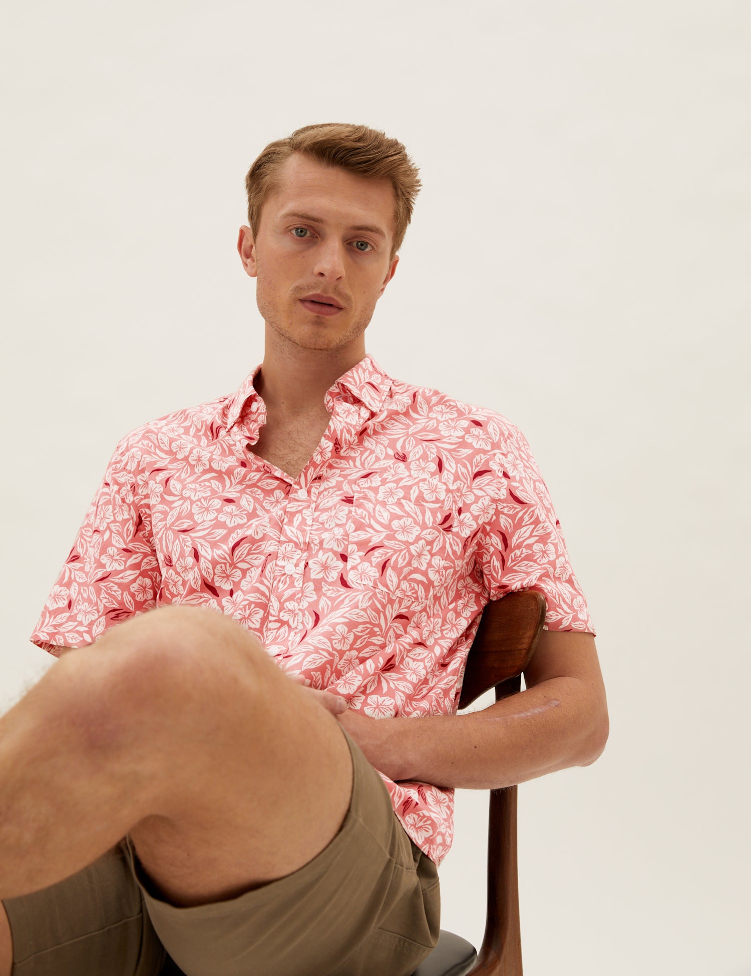 Pure Cotton Floral Shirt