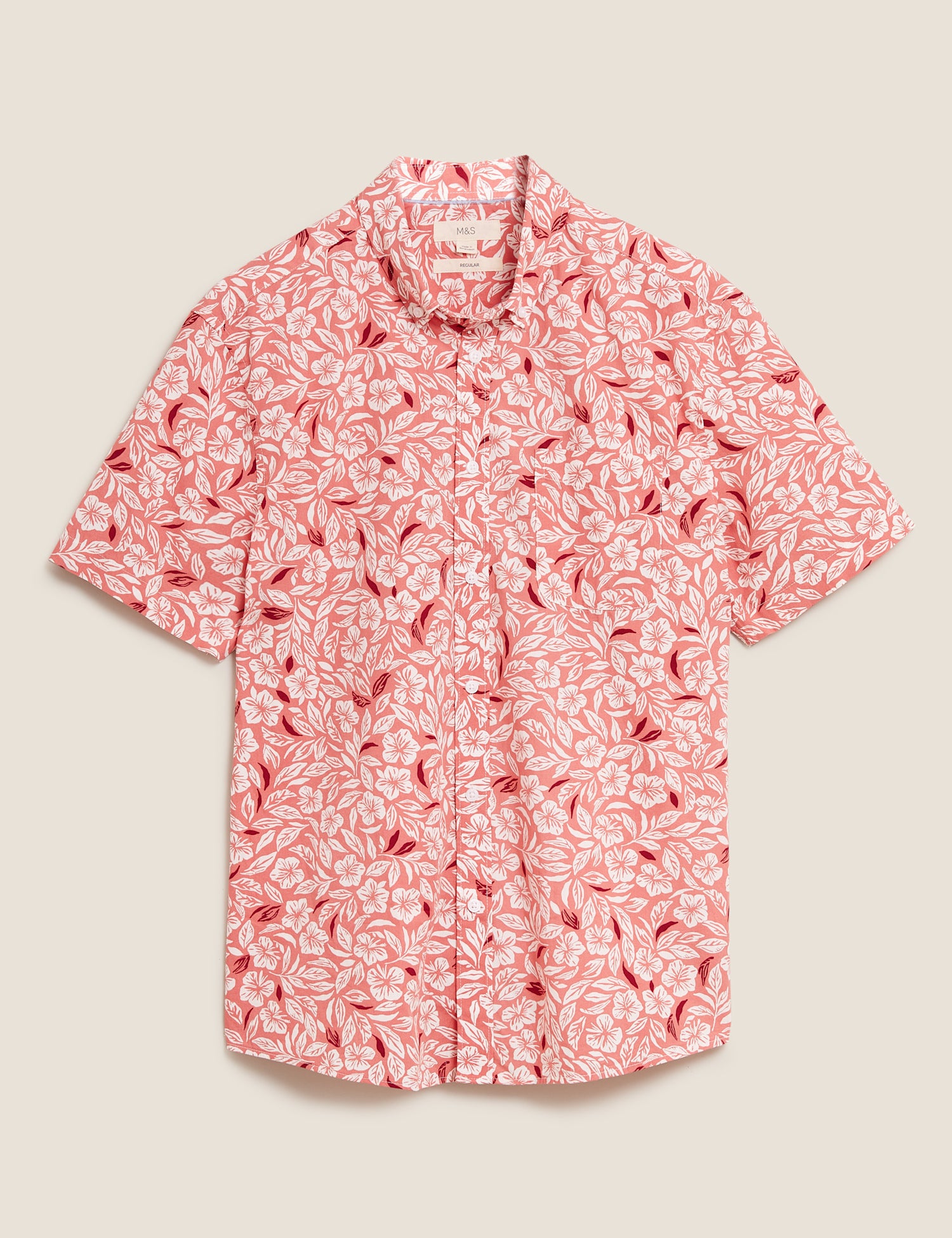 Pure Cotton Floral Shirt