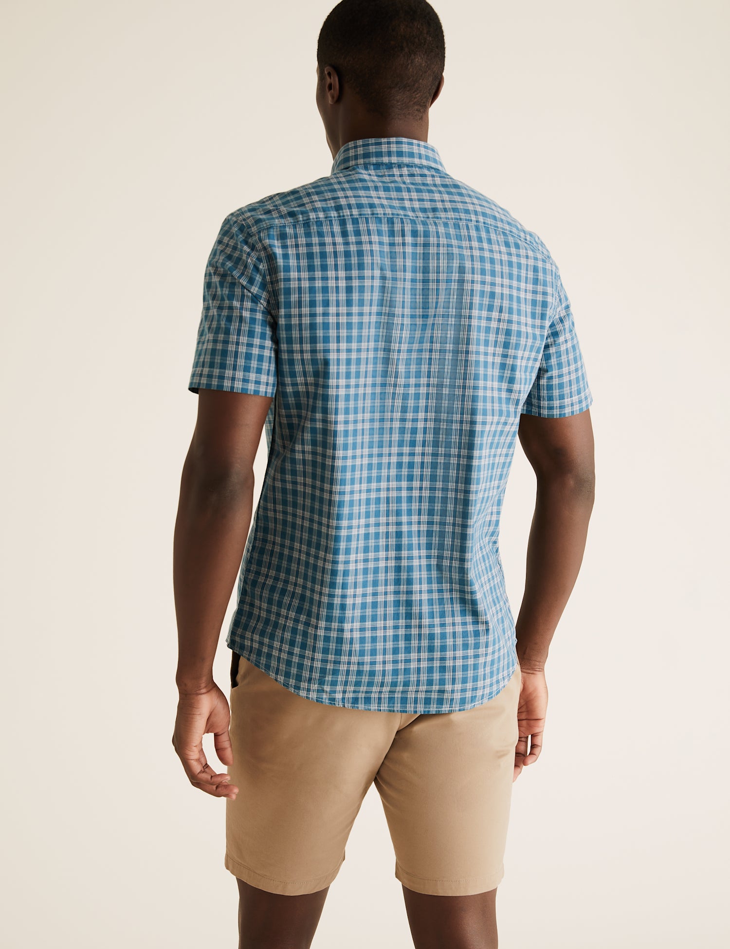 Pure Cotton Check Shirt