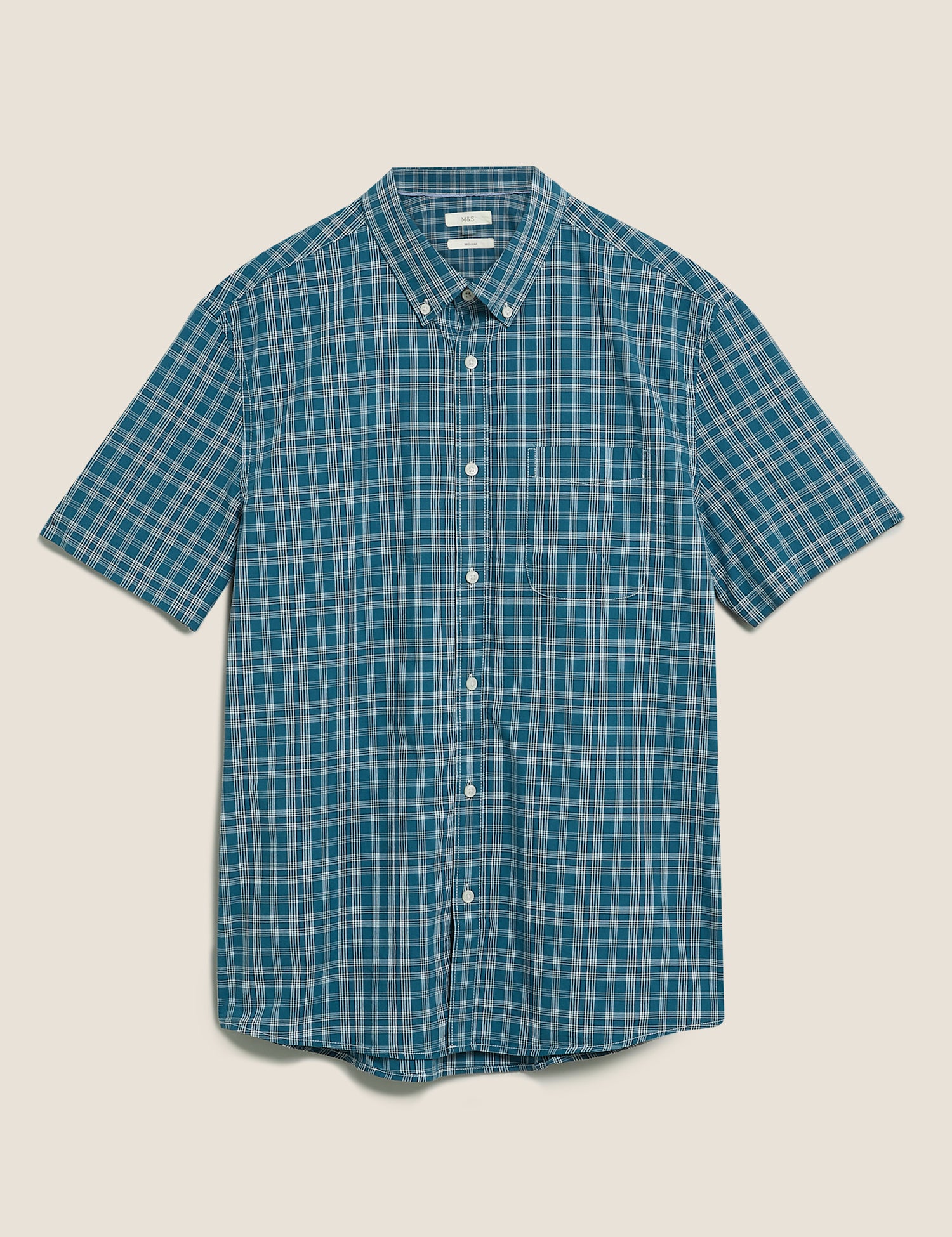 Pure Cotton Check Shirt
