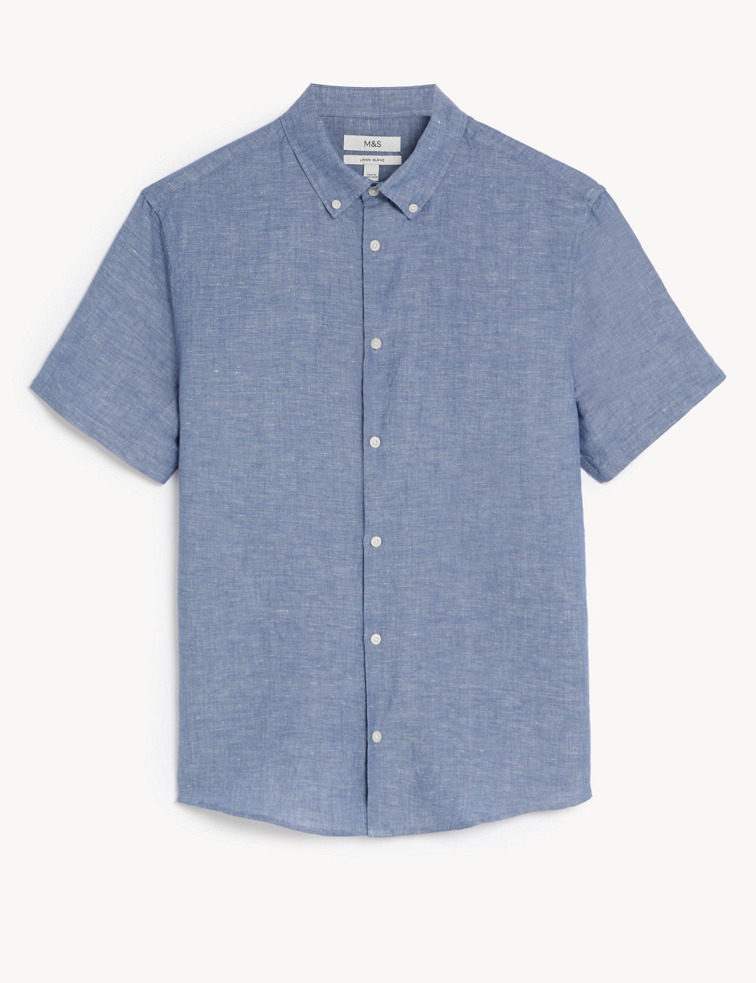 Easy Linen Button-Down Shirt