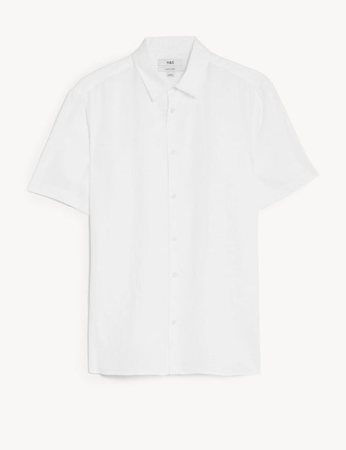 Pure Linen Shirt Marks & Spencer Philippines