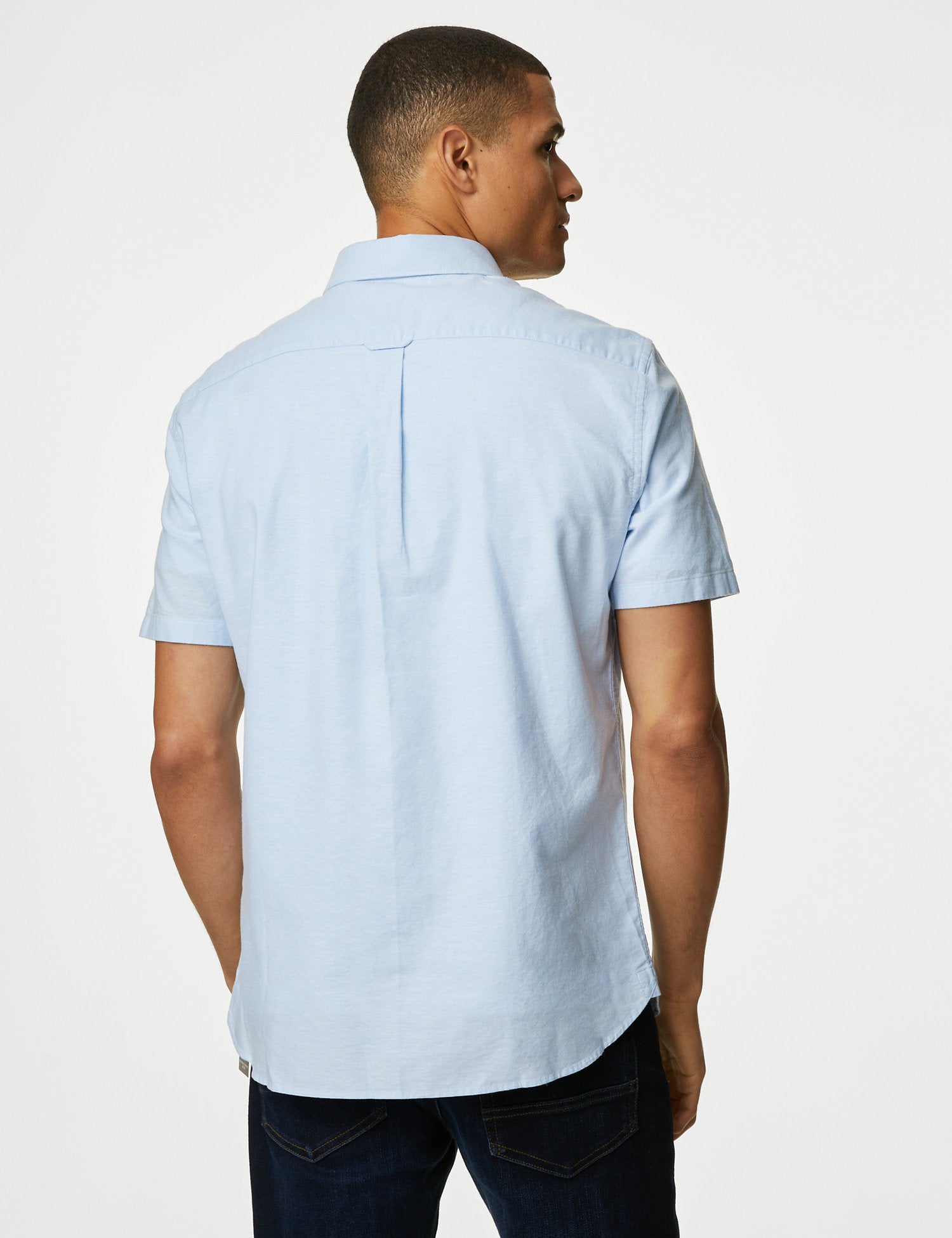 Easy Iron Pure Cotton Oxford Shirt