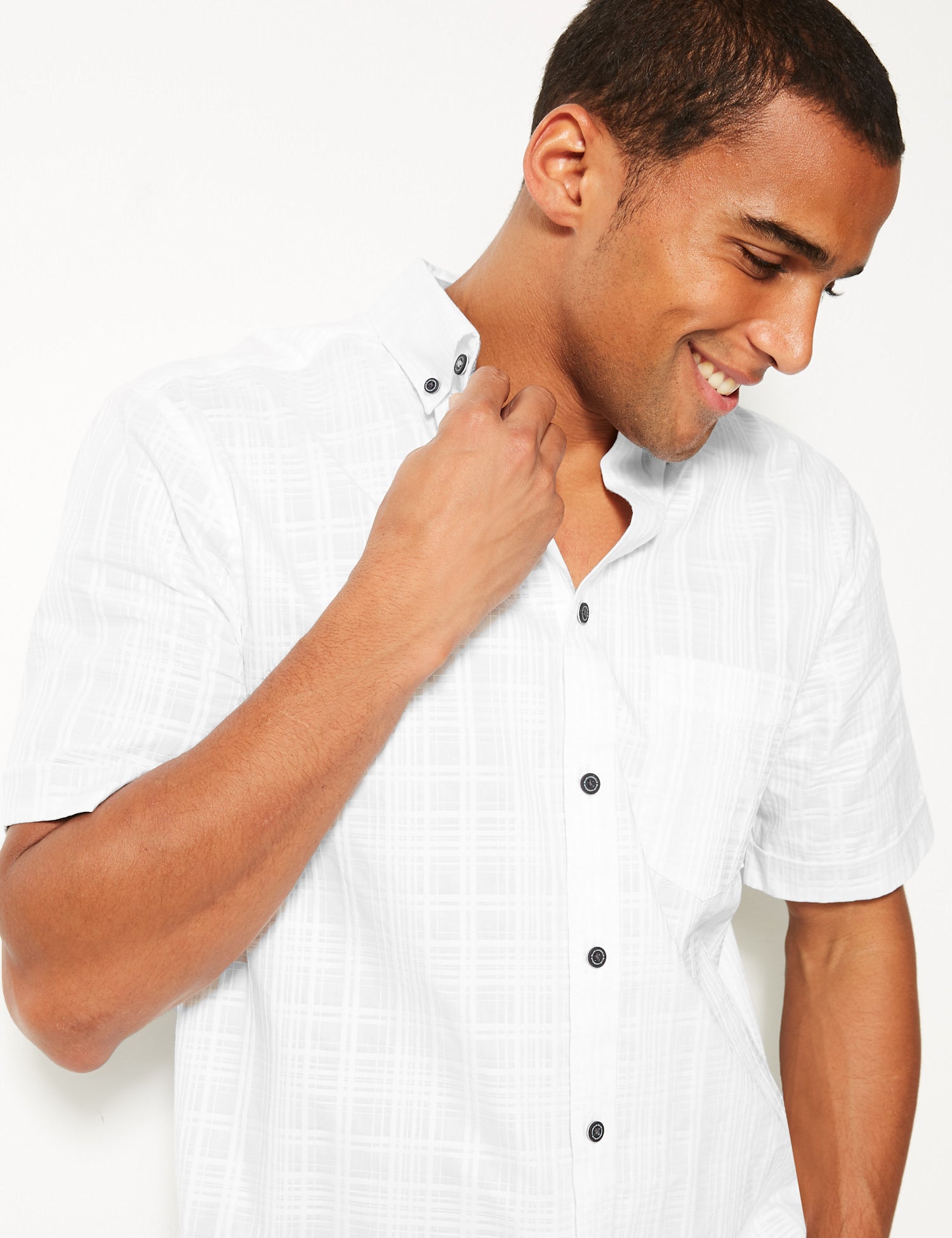 Pure Cotton Checked Shirt
