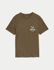 Pure Cotton Bird Graphic T-Shirt