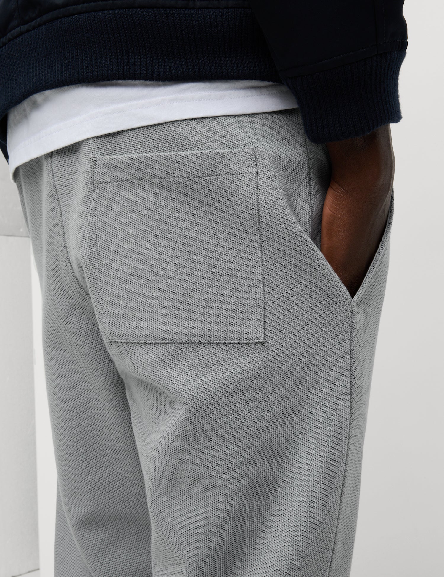 Smart Tapered Joggers with Stretch