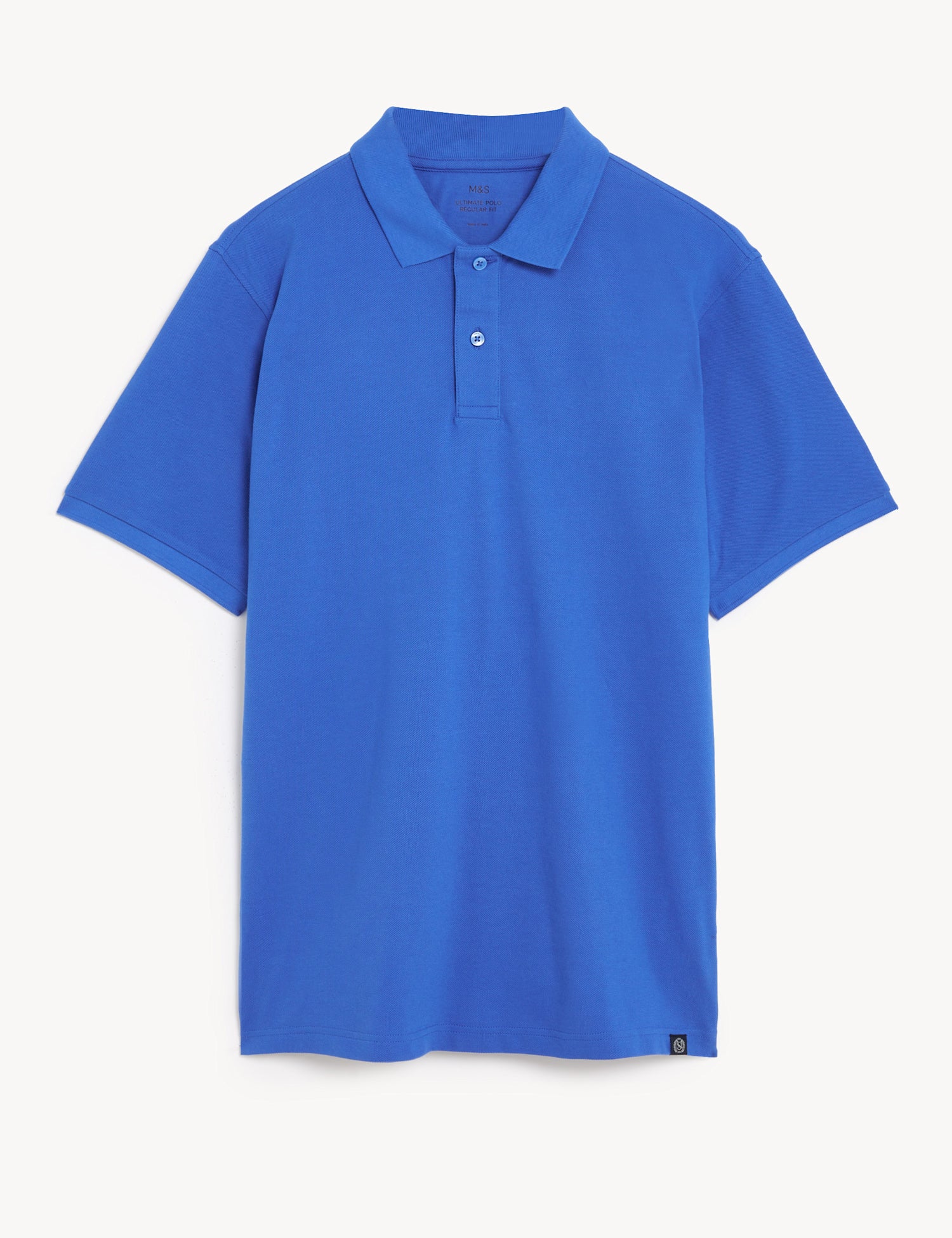 Pure Cotton Pique Polo Shirt