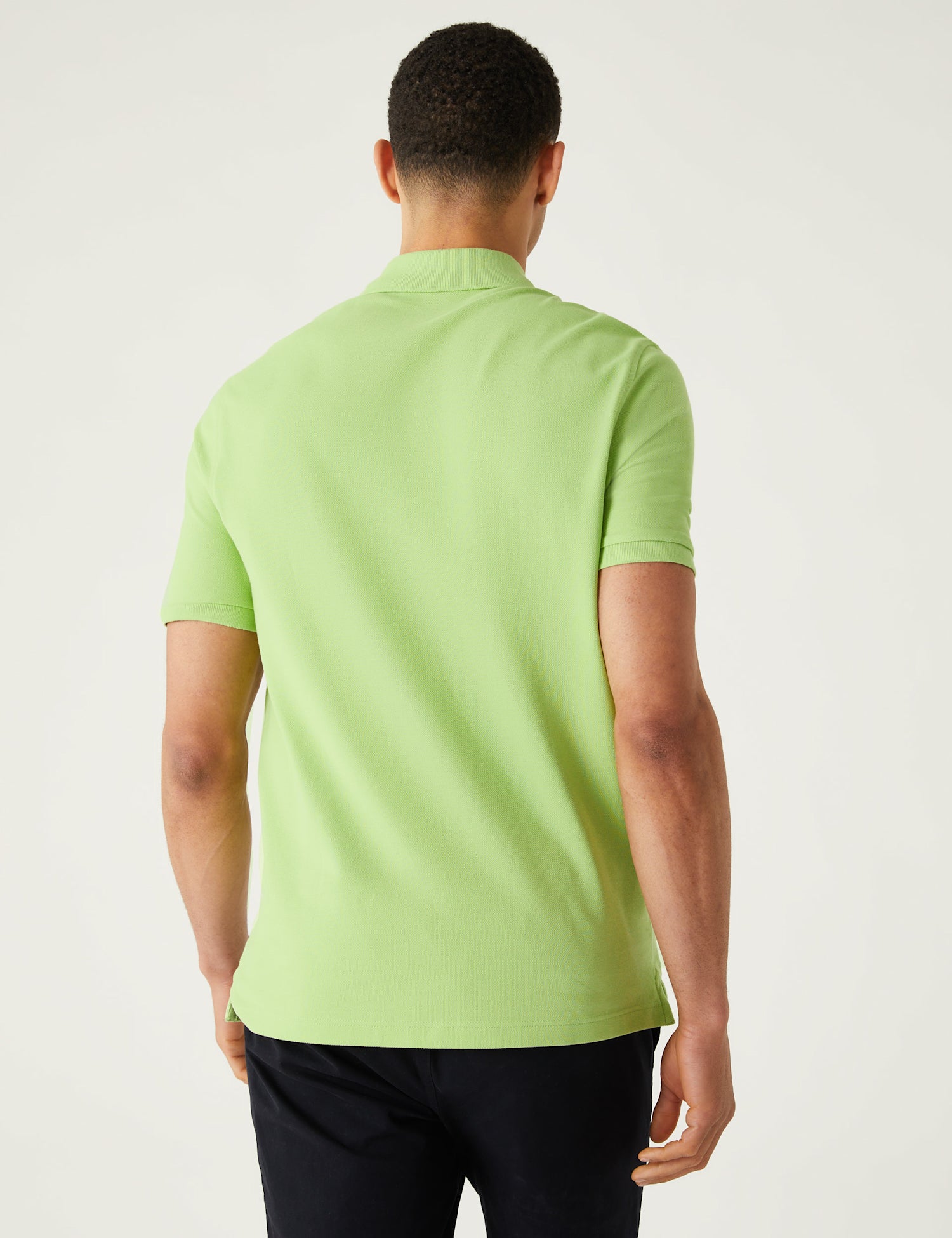 Pure Cotton Pique Polo Shirt