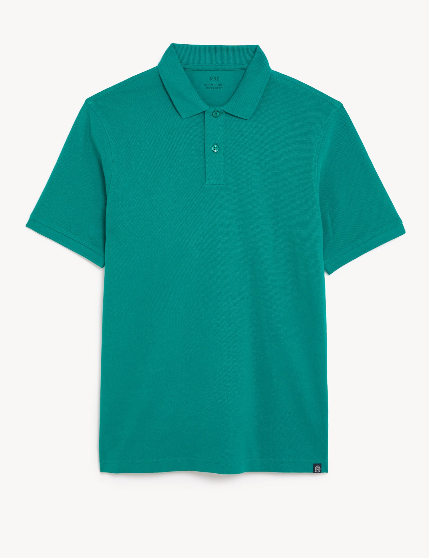 Pure Cotton Pique Polo Shirt