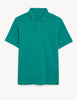 Pure Cotton Pique Polo Shirt
