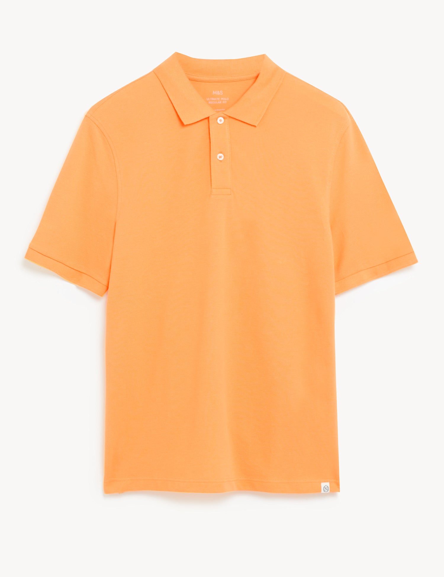 Pure Cotton Pique Polo Shirt