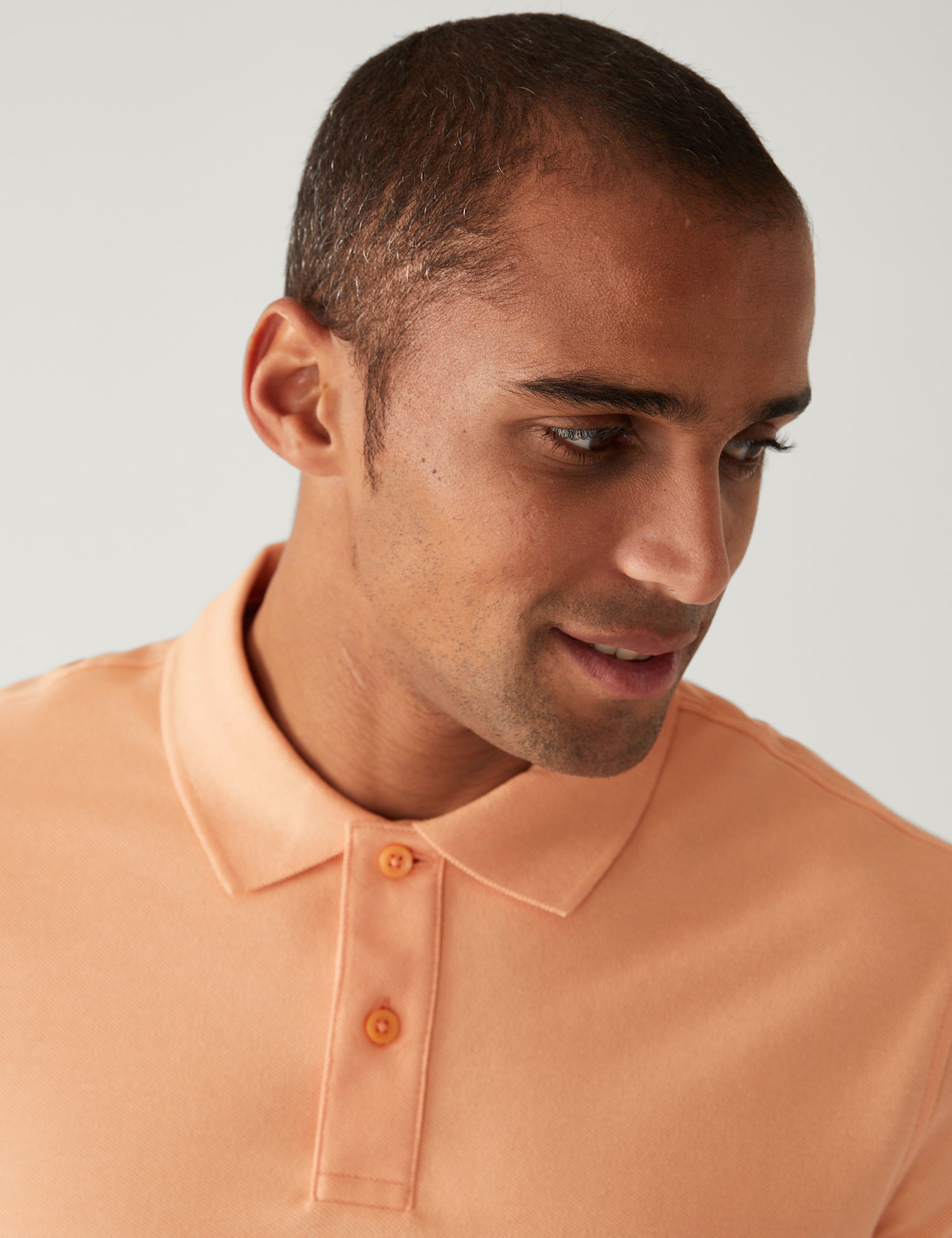 Pure Cotton Pique Polo Shirt