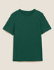 Pure Cotton Crew Neck T-Shirt