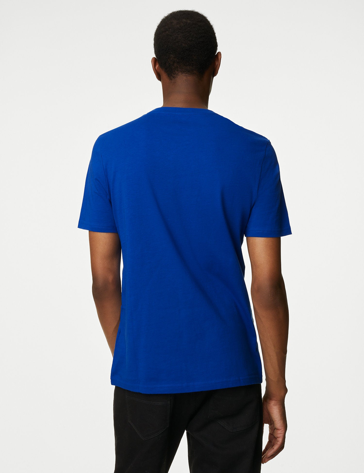 Pure Cotton Crew Neck T-Shirt