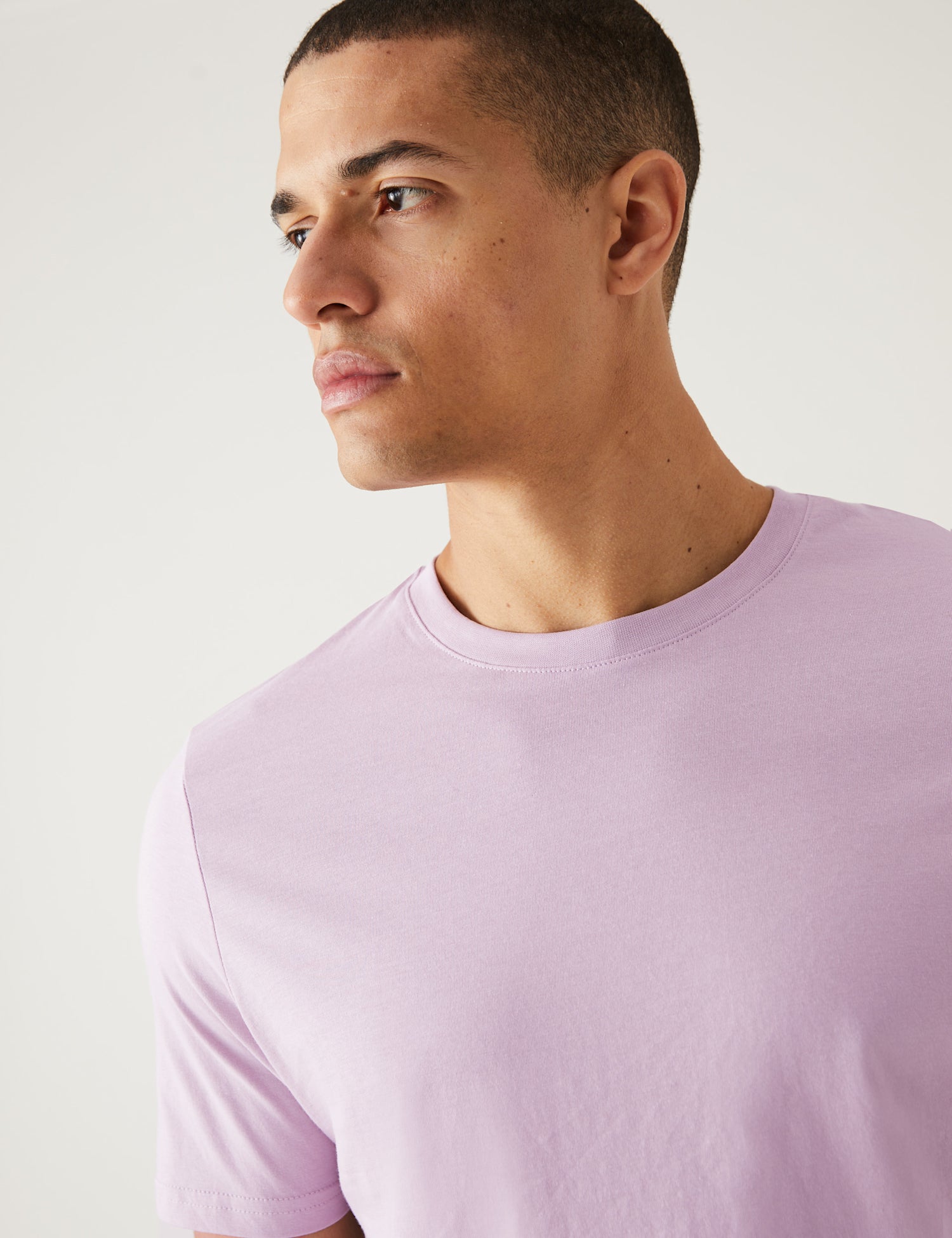 Regular Fit Pure Cotton Crew Neck T-Shirt