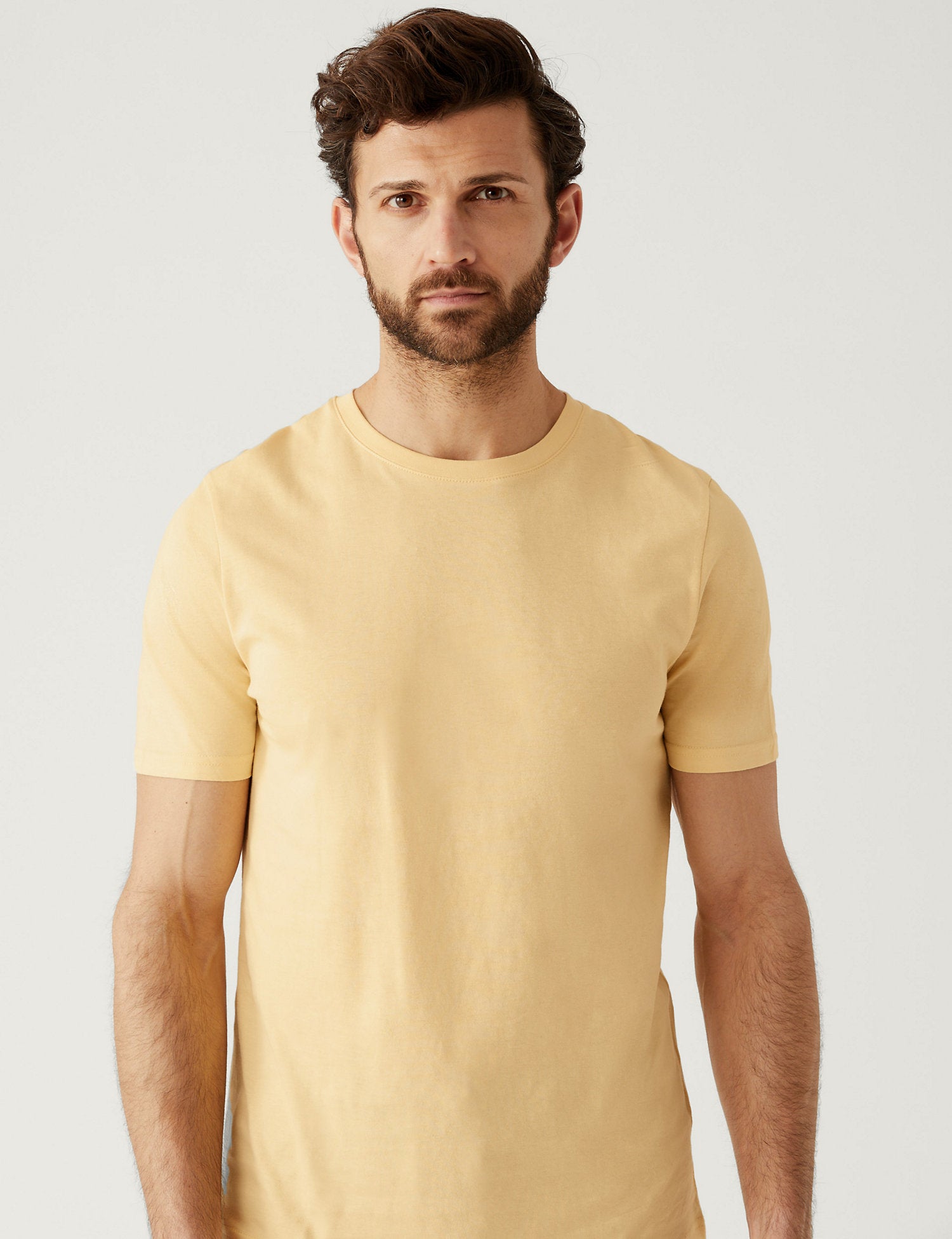 Pure Cotton Crew Neck T-Shirt