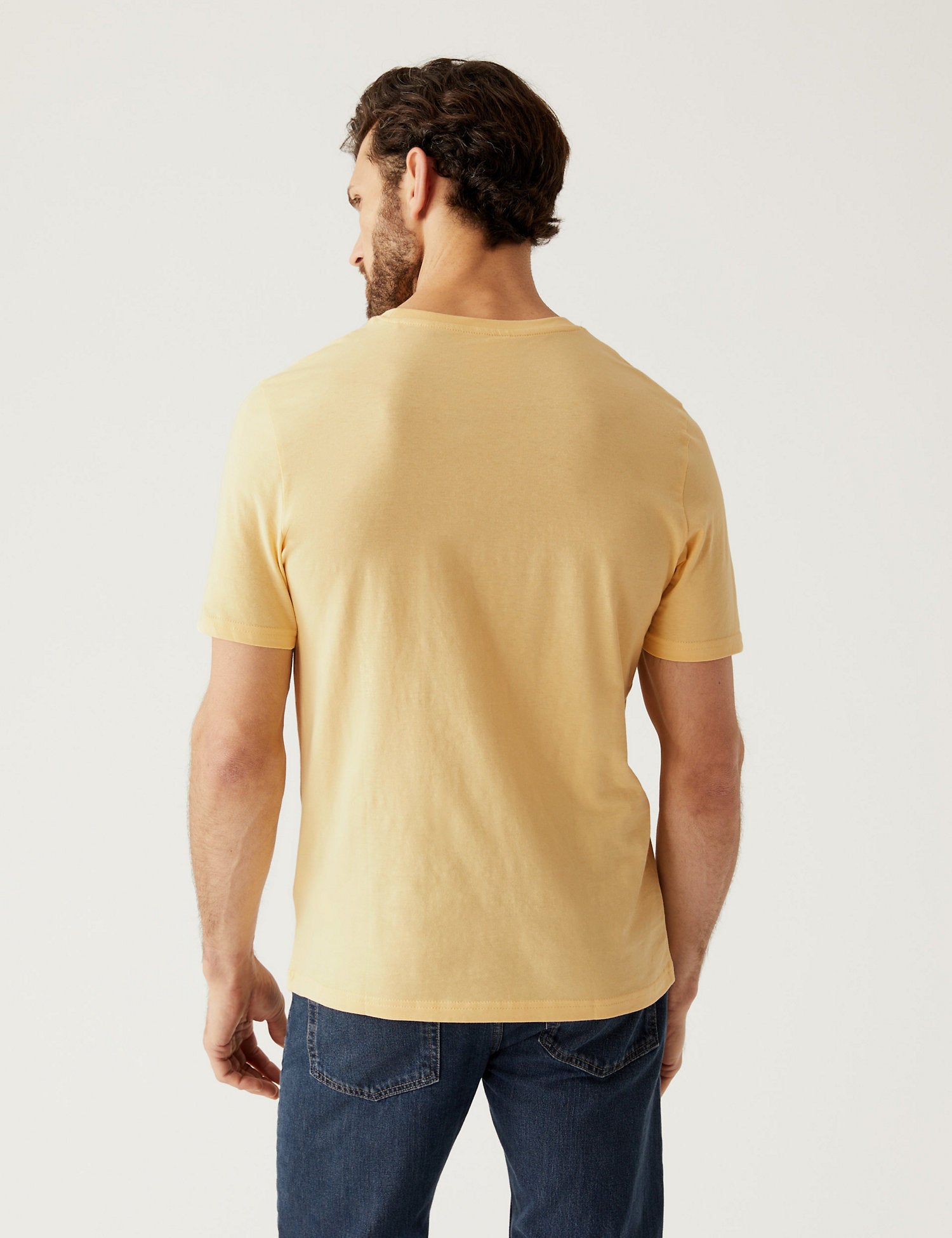 Pure Cotton Crew Neck T-Shirt