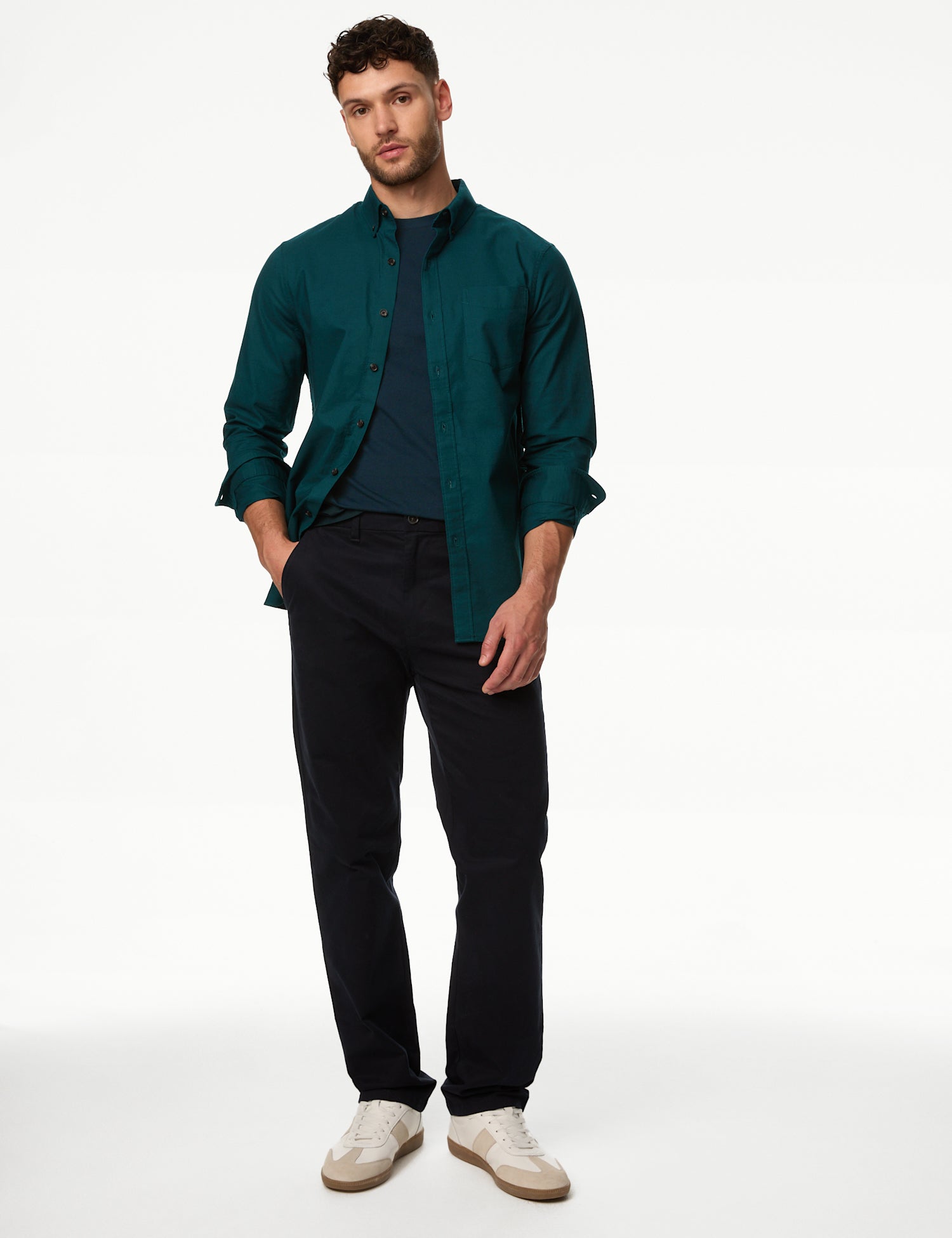 Regular Fit Pure Cotton Crew Neck T-Shirt
