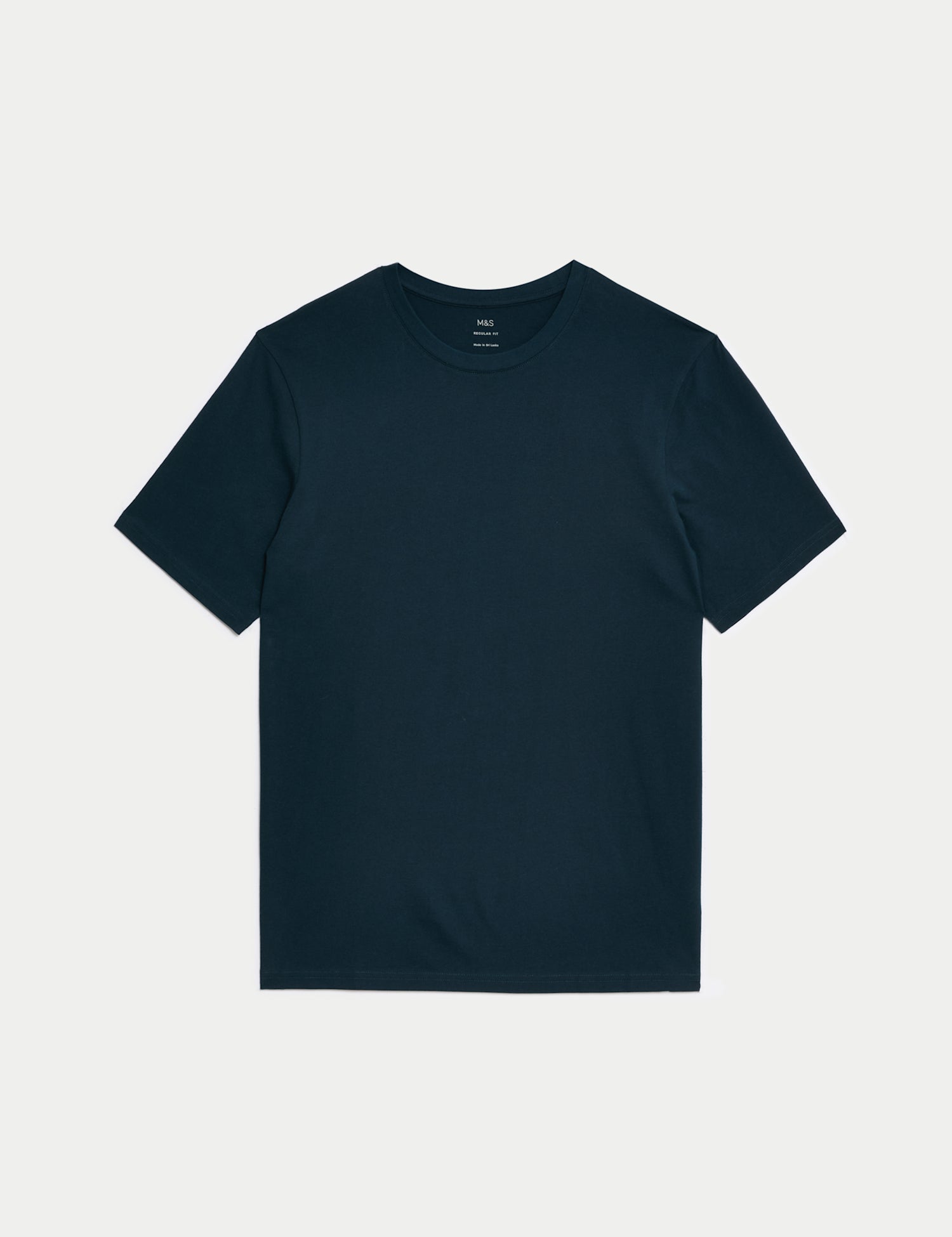 Regular Fit Pure Cotton Crew Neck T-Shirt