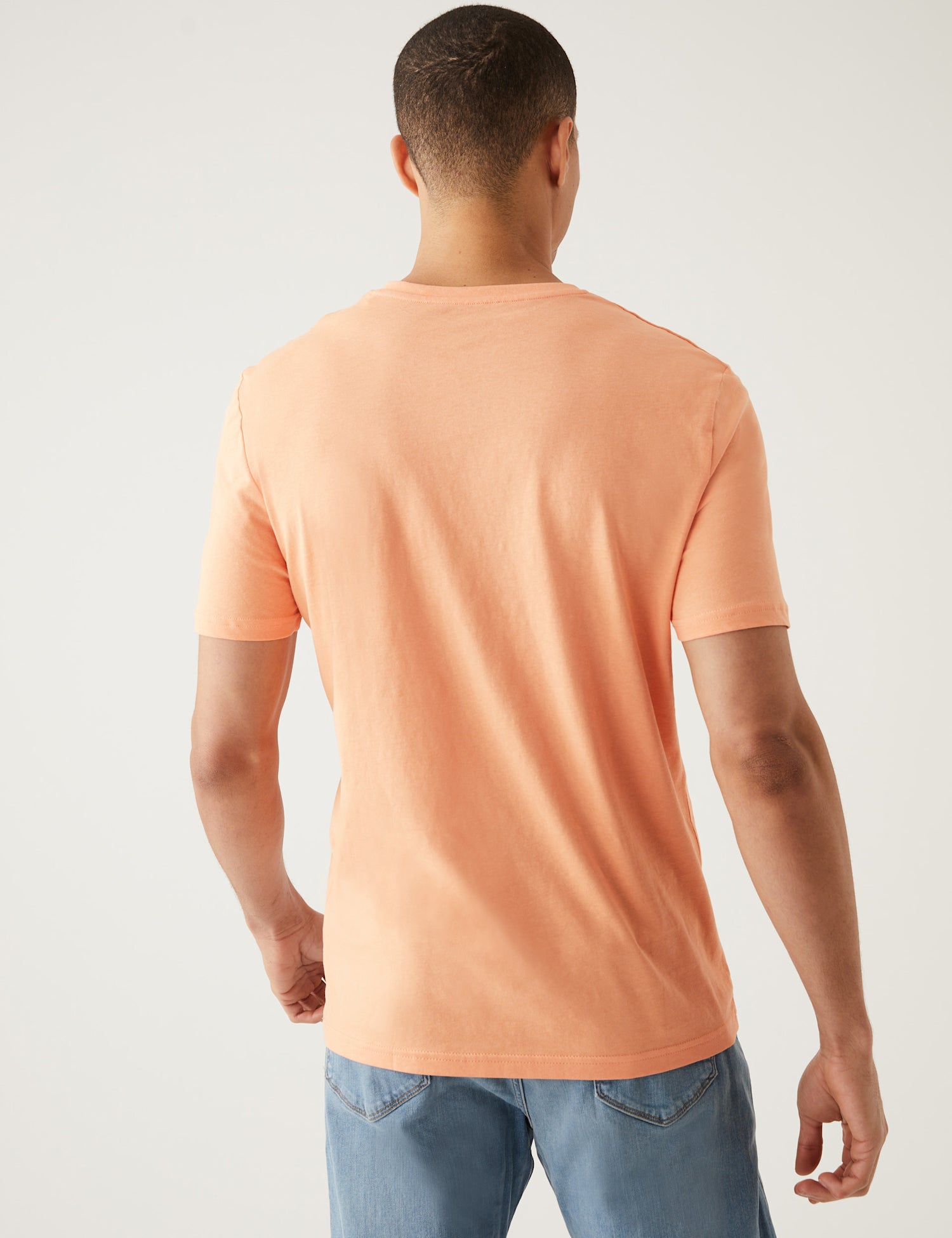 Pure Cotton V-Neck T-Shirt