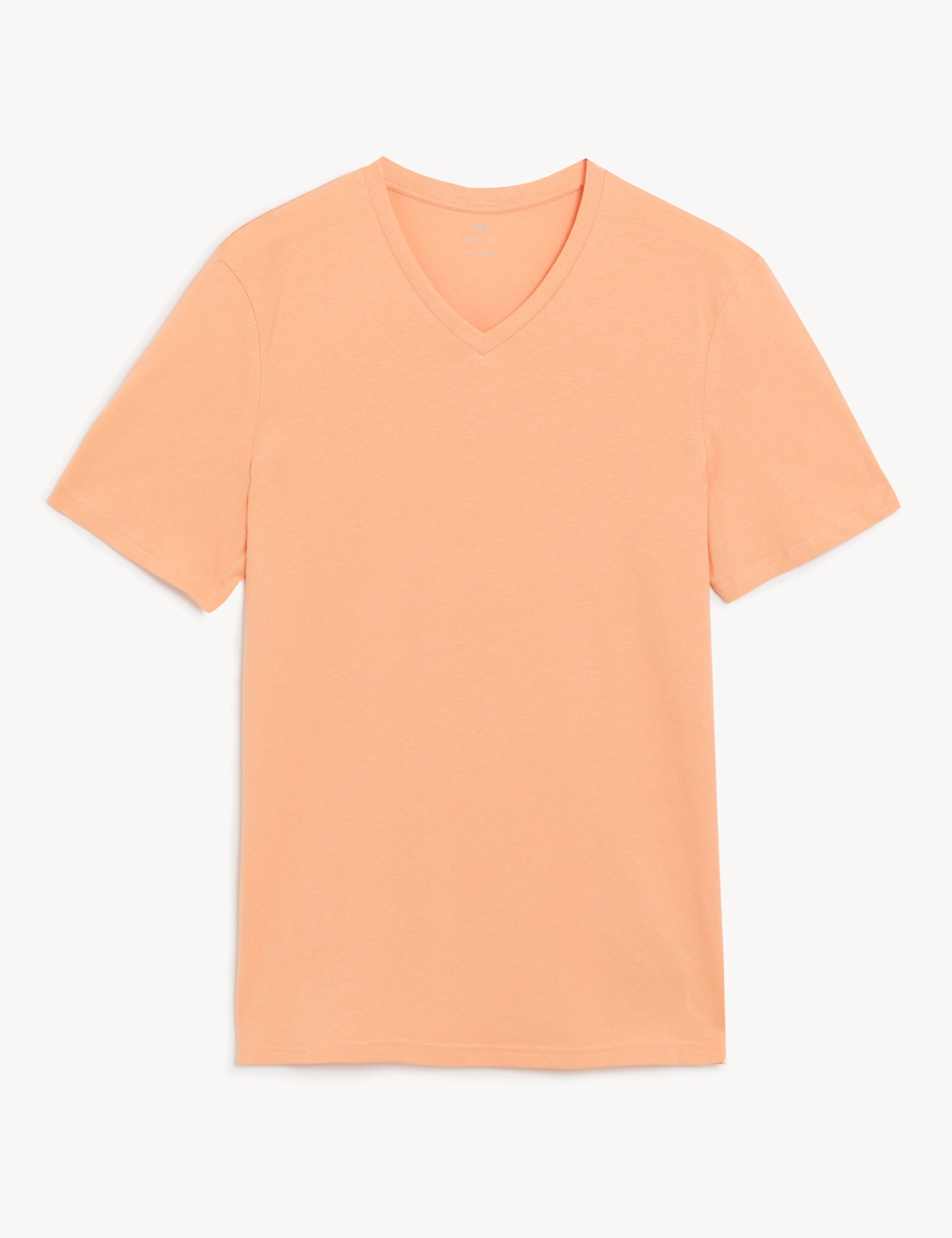 Pure Cotton V-Neck T-Shirt