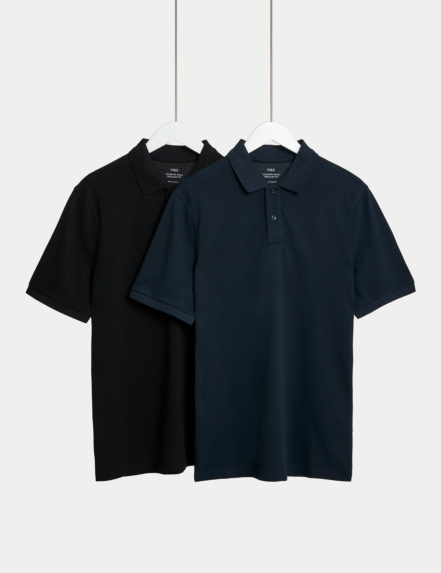 Pack Pure Cotton Polo Shirts Marks Spencer Philippines