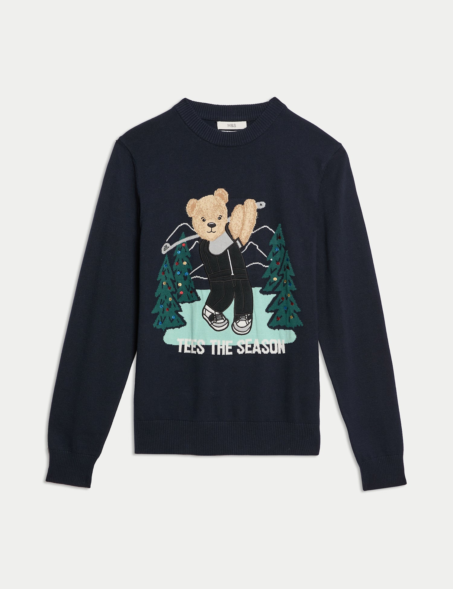 Pure Cotton Spencer Bear™ Christmas Jumper