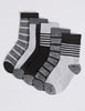 5 Pairs of Monochrome Socks