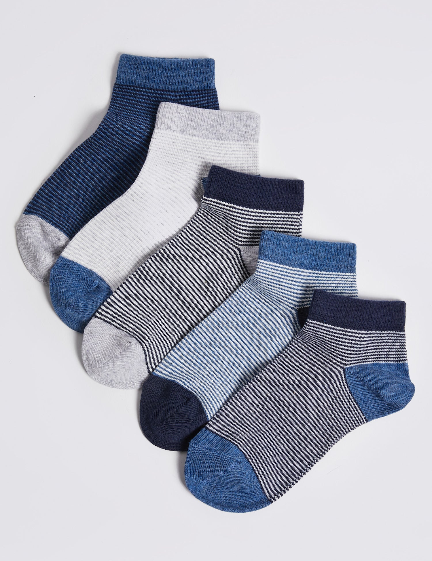5 Pairs of Trainer Liner Socks