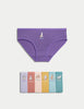 7pk Pure Cotton Animal Knickers