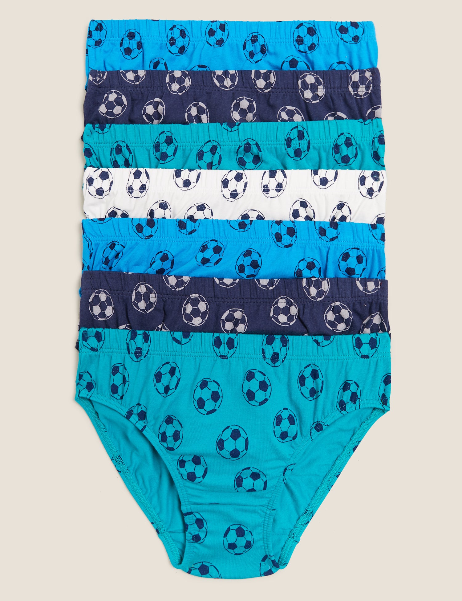 7pk Cotton Rich Football Briefs