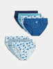 7pk Pure Cotton Dinosaur Briefs