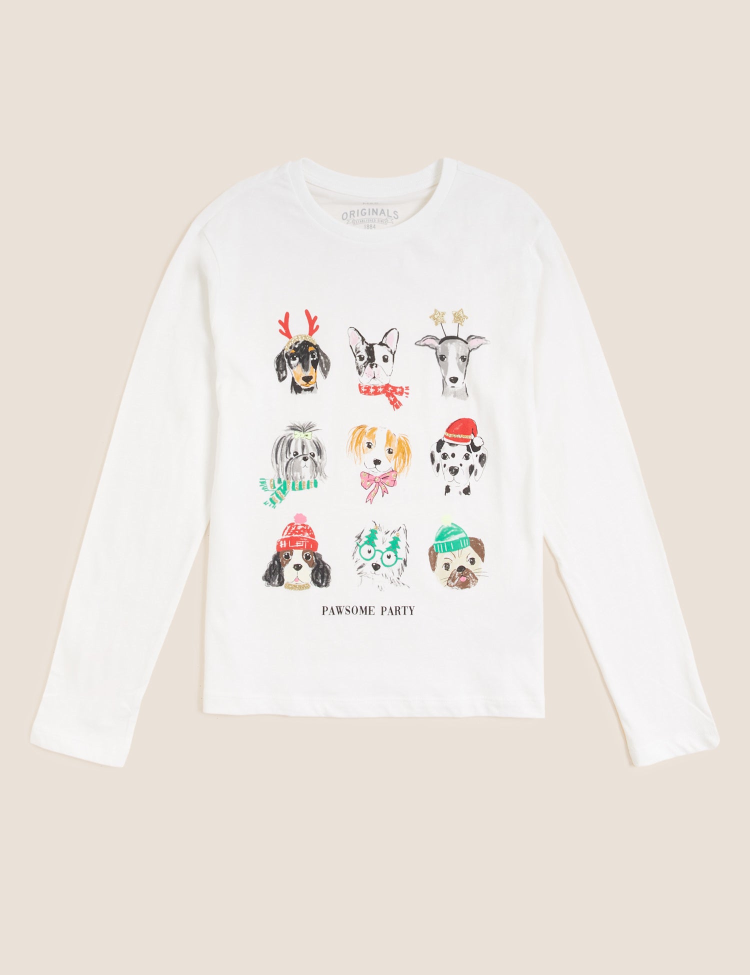 Pure Cotton Dog Print Top