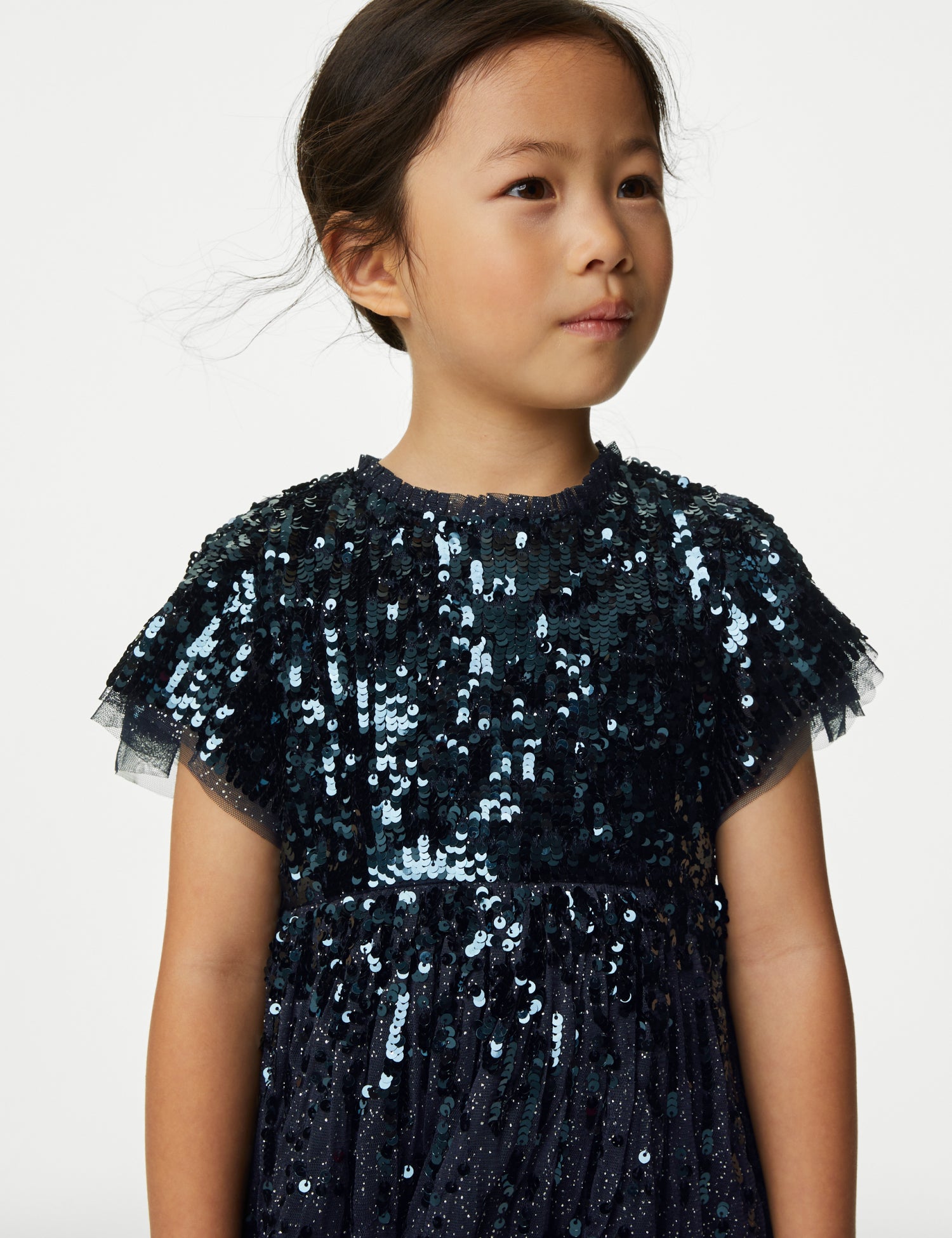 Sequin Tulle Party Dress